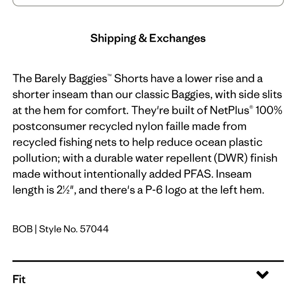 NWT Patagonia Barely Baggies 2.5 Inch Shorts - Picture 8 of 9